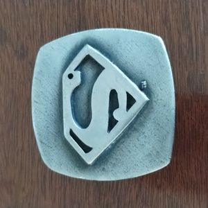 1975 Vintage Superman belt buckle